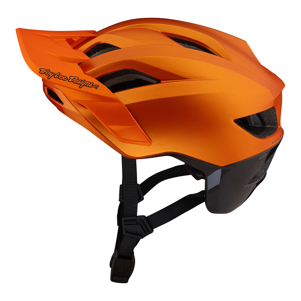 Casco Bicicleta Troy Lee Designs Flowline SE Radian Naranjo / Gris Oscuro