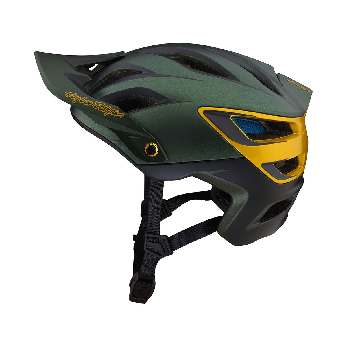 Casco Bicicleta Troy Lee Designs A3 Uno Verde
