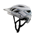 Casco Bicicleta Troy Lee Designs A3 con MIPS Uno Pinstripe Gris Claro