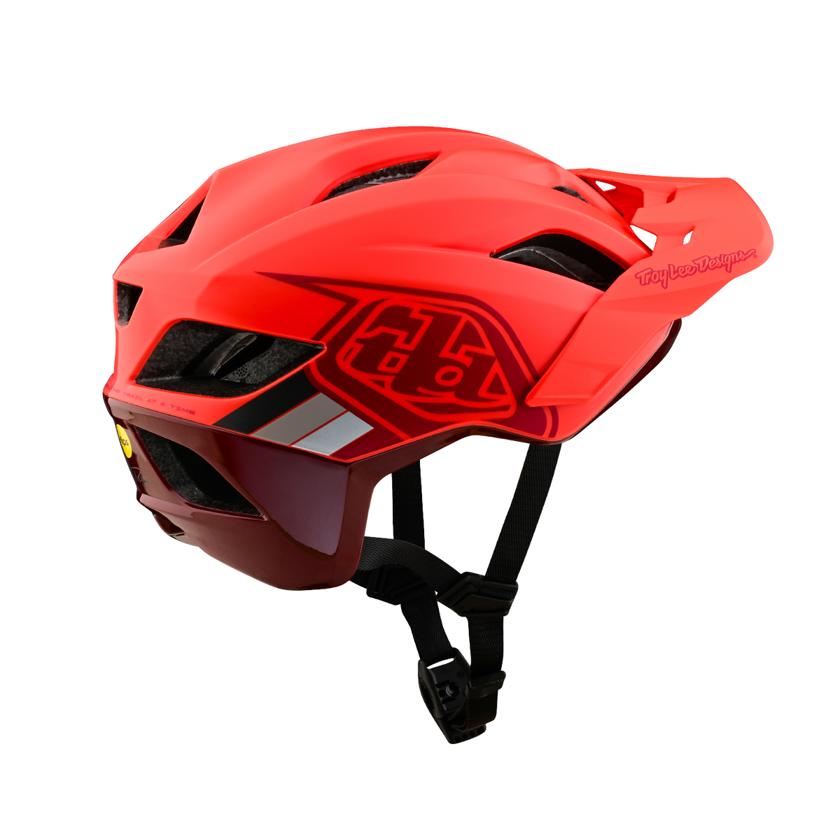 Casco Bicicleta Troy Lee Designs Flowline SE con MIPS Badge Apple