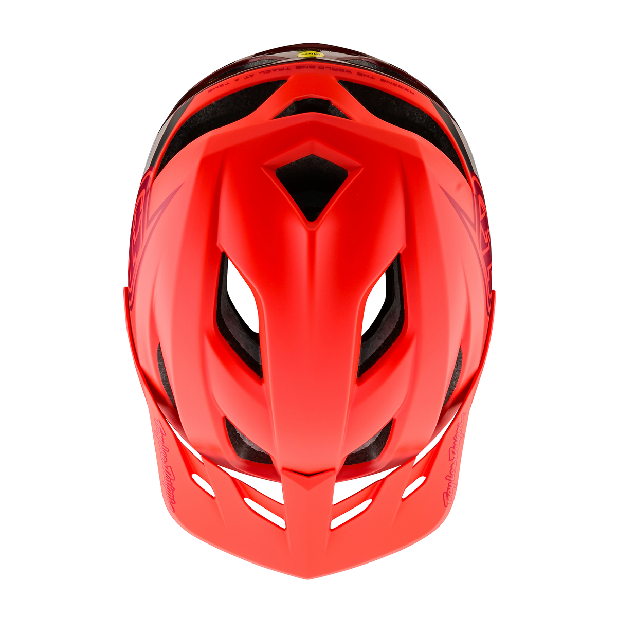 Casco Bicicleta Troy Lee Designs Flowline SE con MIPS Badge Apple