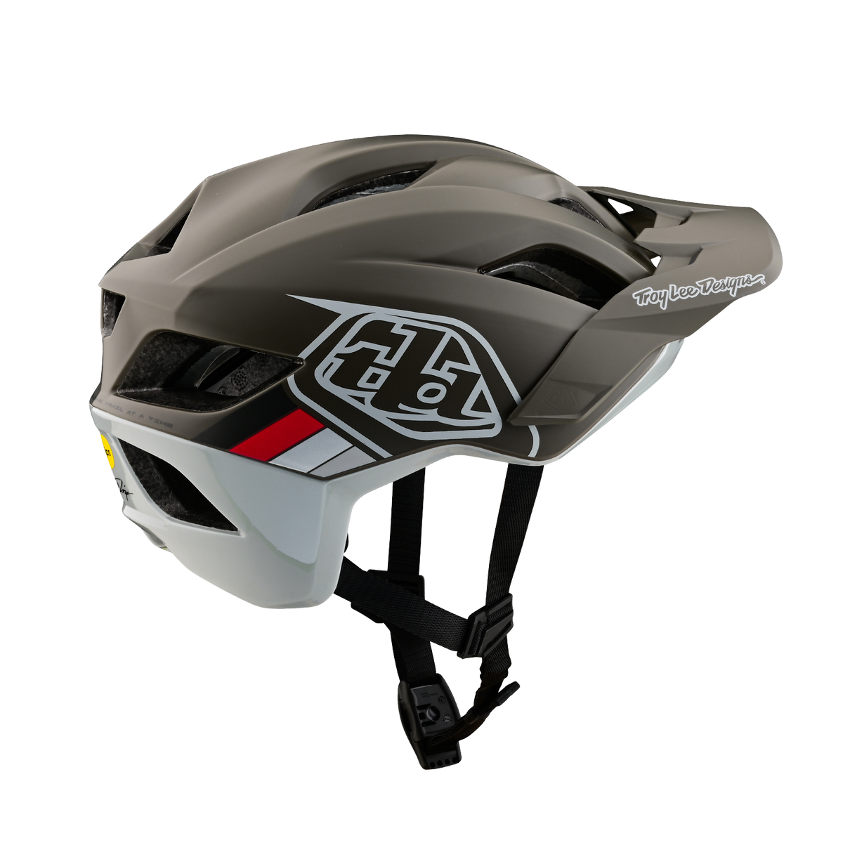 Casco Bicicleta Troy Lee Designs Flowline SE Badge Oliva