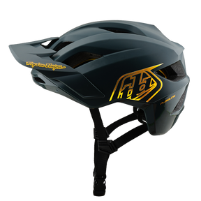 Casco Bicicleta Troy Lee Designs Flowline Point Gris / Dorado