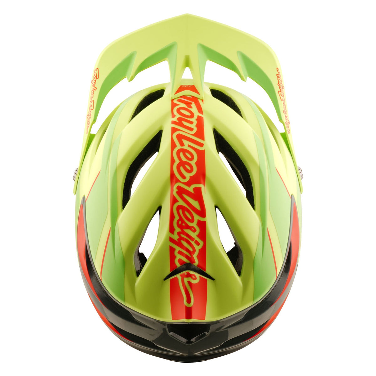 Casco Bicicleta Troy Lee Designs A3 Lines Glo Amarillo