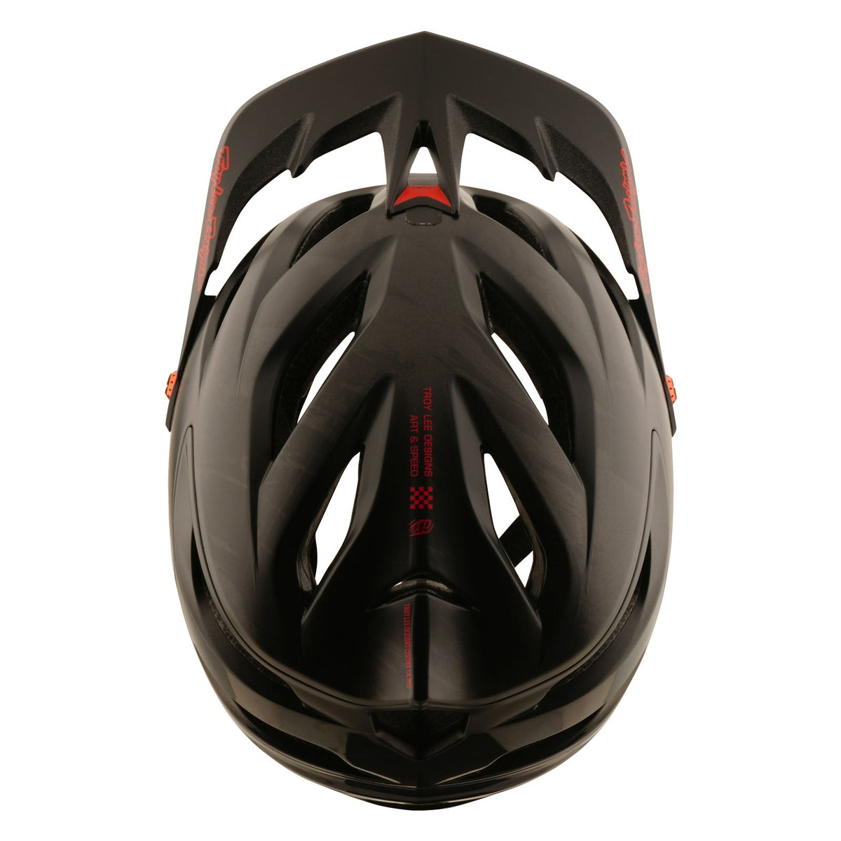 Casco Bicicleta Troy Lee Designs A3 Halo Alpine Negro