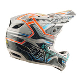 Casco Bicicleta Troy Lee Designs D4 Composite Lowrider Gris