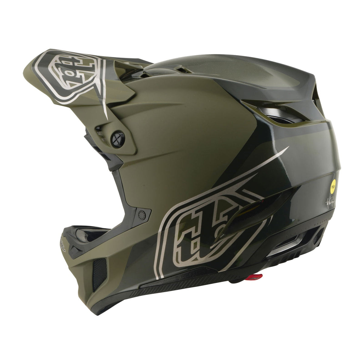Casco Bicicleta Troy Lee Designs D4 Polyacrylite Shadow Beetle
