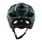 Casco Bicicleta Troy Lee Designs Flowline SE Badge Carbon / Real Teal