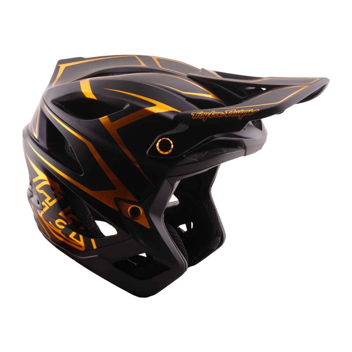 Casco Bicicleta Troy Lee Designs Stage Stunt Pinstripe Negro