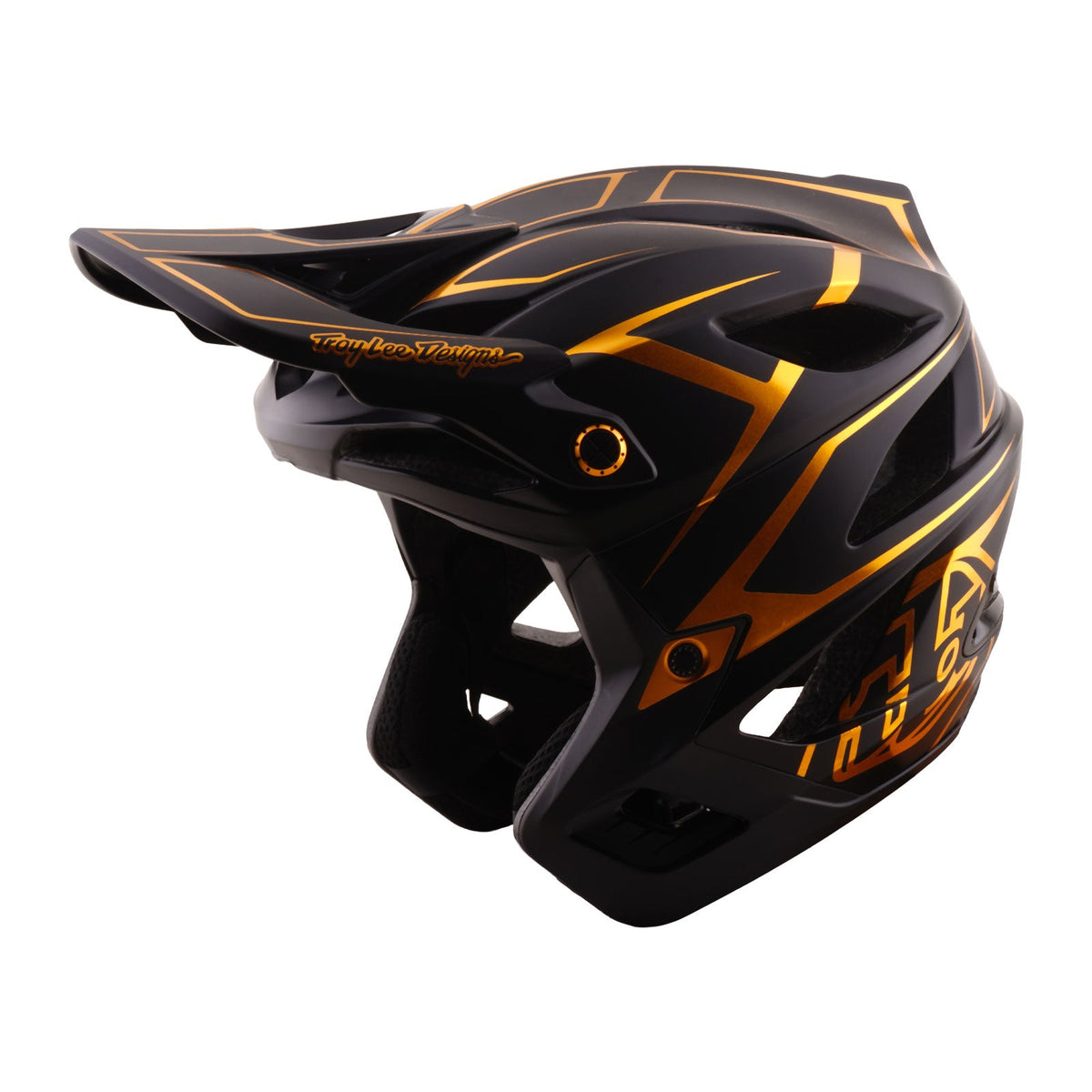 Casco Bicicleta Troy Lee Designs Stage Stunt Pinstripe Negro