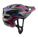 Casco Bicicleta Troy Lee Designs A3 Mask Negro / Morado