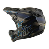 Casco Bicicleta Troy Lee Designs D4 Composite Burst Gris