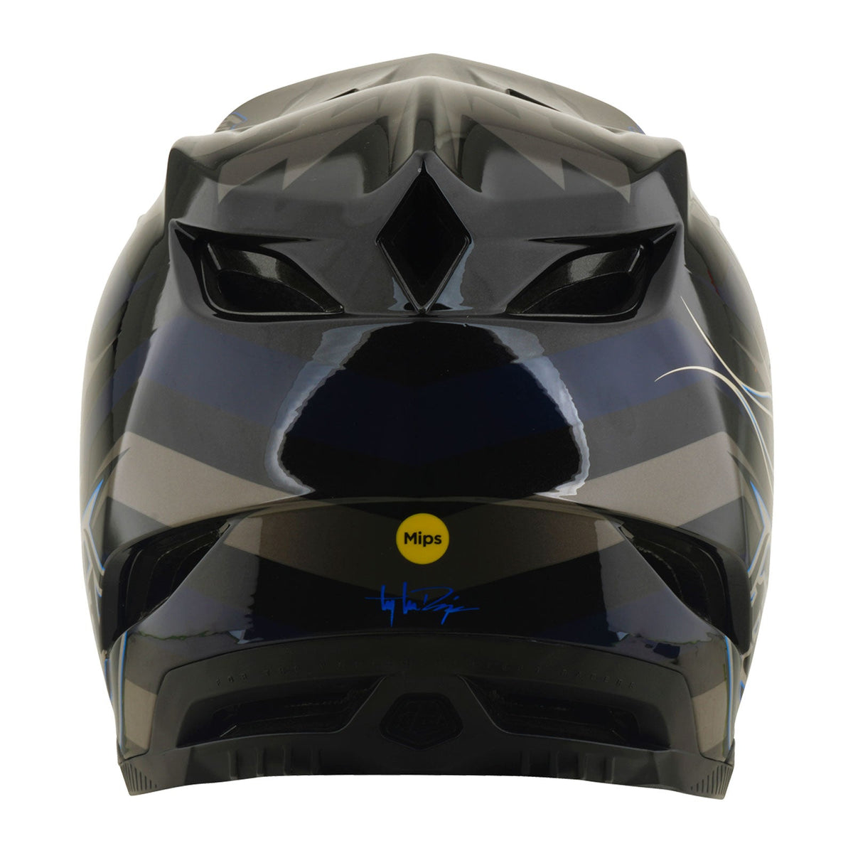 Casco Bicicleta Troy Lee Designs D4 Composite Burst Gris
