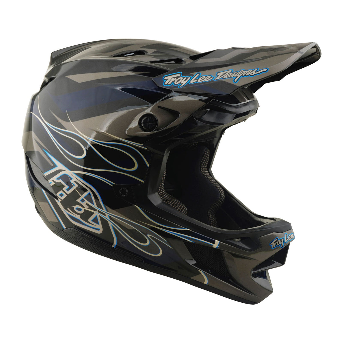 Casco Bicicleta Troy Lee Designs D4 Composite Burst Gris