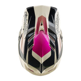 Casco Bicicleta Troy Lee Designs D4 Polyacrylite Turbo Acid / Fuchsia