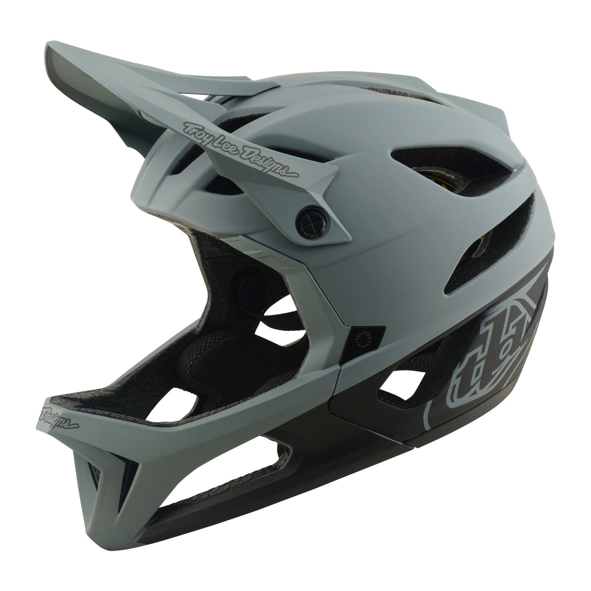 Casco Bicicleta Troy Lee Designs Stage Drone Gris / Charcoal