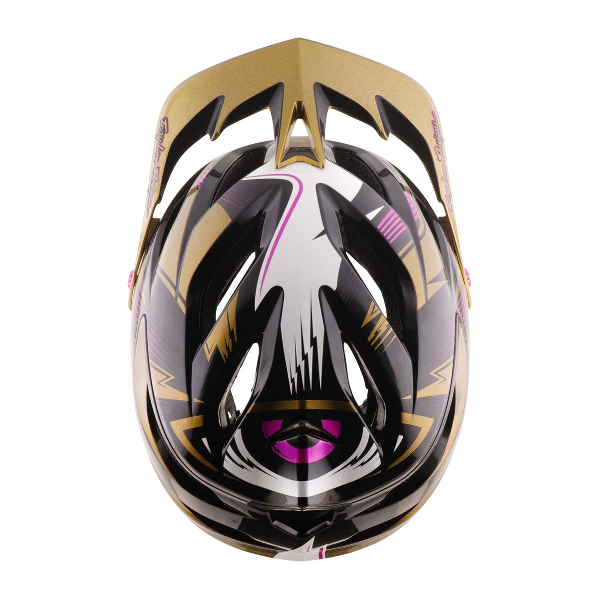 Casco Bicicleta Troy Lee Designs A3 Cyclops Dorado / Negro