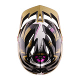 Casco Bicicleta Troy Lee Designs A3 Cyclops Dorado / Negro
