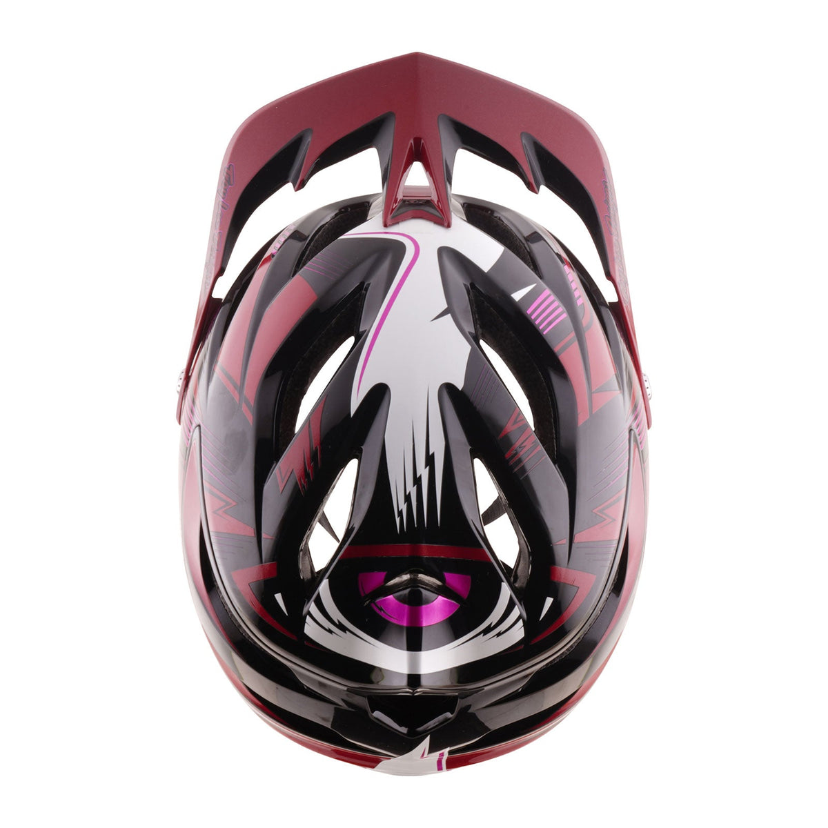 Casco Bicicleta Troy Lee Designs A3 con MIPS Cyclops Rojo / Negro