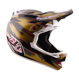 Casco Bicicleta Troy Lee Designs D4 Carbon Cyclops Dorado