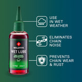 Lubricante Weldtite condiciones húmeda Wet 400 ml