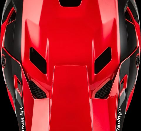Casco Bicicleta Fly Rayce  Red/Black/White