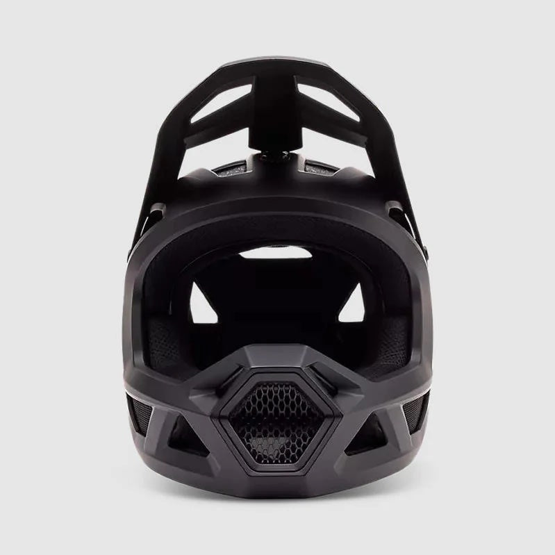 Casco Bicicleta Rampage Mate Black Negro Mate Fox
