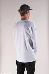 Polera Title Essential LS Blanca