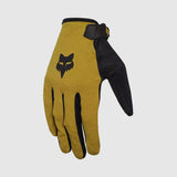 Guantes Bicicleta Ranger Mostaza Fox