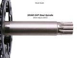 Motor Pressfit 41Mm (Caja Bb86/90/92) De Ancho 86/90/92Mm Para Bielas Eje Gxp (24/22Mm)