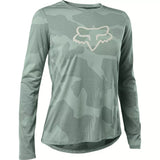 Polera Bicicleta Mujer Ranger Trudri™ Manga Larga Verde Fox