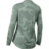 Polera Bicicleta Mujer Ranger Trudri™ Manga Larga Verde Fox
