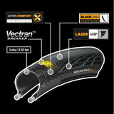 Neumatico Bicicleta Ruta Grand Prix 5000 700x30C Negro Continental