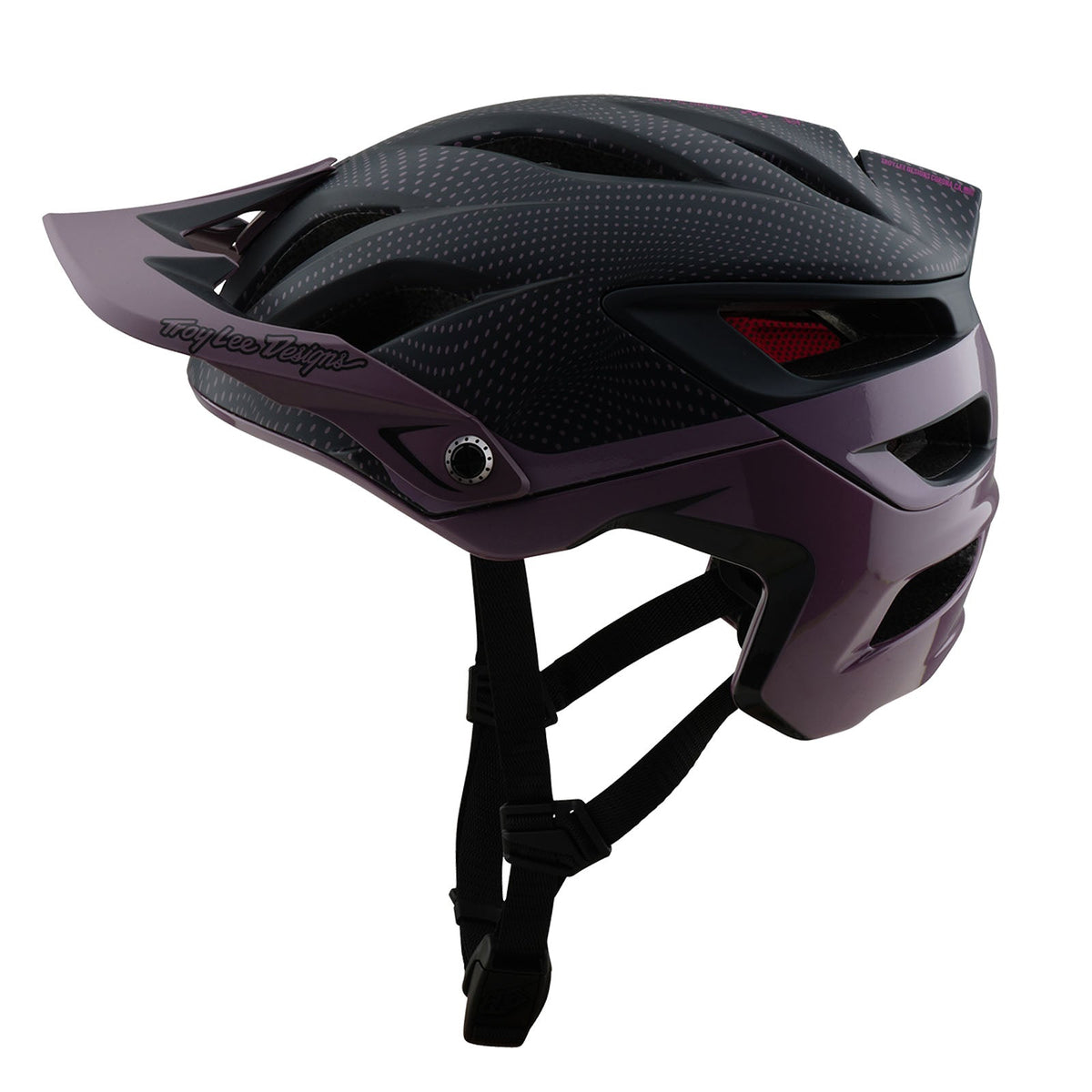 Casco Bicicleta Troy Lee Designs A3 Halo Morado