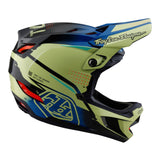 Casco Bicicleta Troy Lee Designs D4 Composite Drip Glo Amarillo