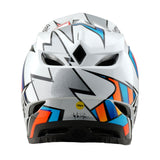 Casco Bicicleta Troy Lee Designs D4 Composite Frames Blanco / Plateado