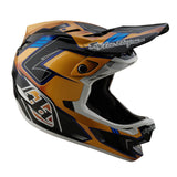 Casco Bicicleta Troy Lee Designs D4 Composite Royalty Negro / Dorado