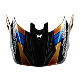 Casco Bicicleta Troy Lee Designs D4 Composite Royalty Negro / Dorado