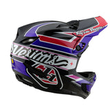 Casco Bicicleta Troy Lee Designs D4 Polyacrylite Linear Negro