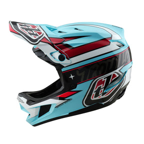 Casco Bicicleta Troy Lee Designs D4 Polyacrylite Linear Azul