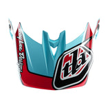 Casco Bicicleta Troy Lee Designs D4 Polyacrylite Linear Azul