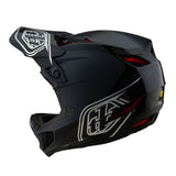 Casco Bicicleta Troy Lee Designs D4 Polyacrylite Shadow Negro