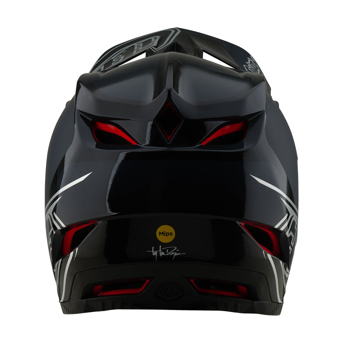 Casco Bicicleta Troy Lee Designs D4 Polyacrylite Shadow Negro