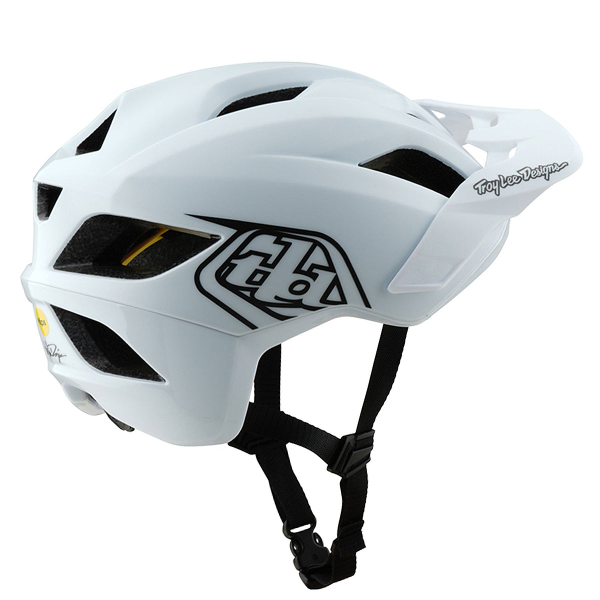 Casco Bicicleta Troy Lee Designs Flowline Point Blanco / Negro