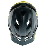 Casco Bicicleta Troy Lee Designs Flowline SE Badge Gris / Glo Amarillo