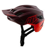 Casco Bicicleta Troy Lee Designs Flowline SE Badge Maroon