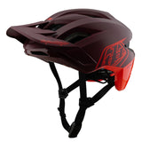 Casco Bicicleta Troy Lee Designs Flowline SE Badge Maroon