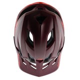 Casco Bicicleta Troy Lee Designs Flowline SE Badge Maroon