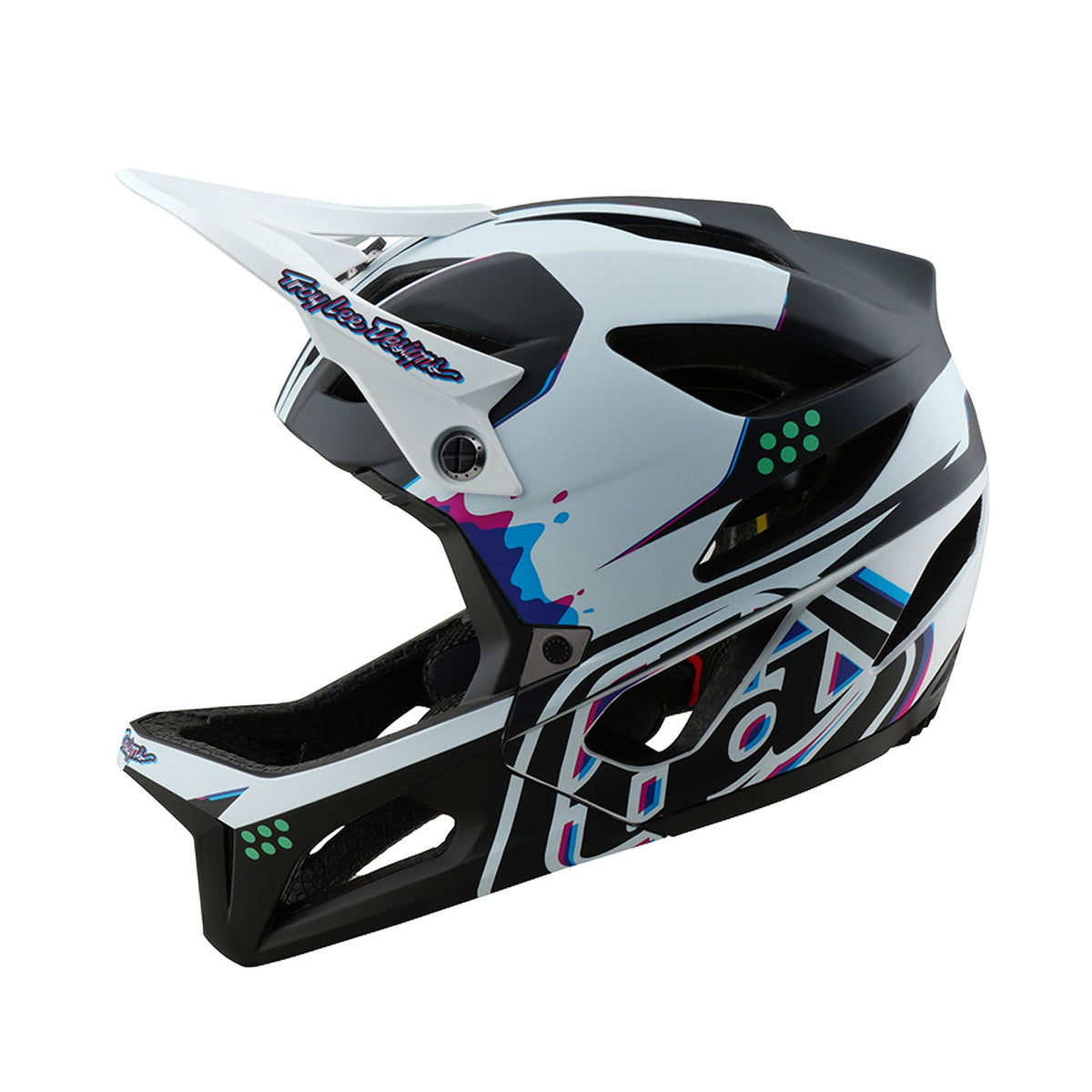 Casco Bicicleta Troy Lee Designs Stage Trooper Blanco